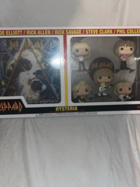 Funko Other - Funko Pop 37 Def Leopard Hysteria Deluxe Album NIB